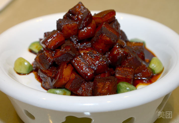 腊八蒜烧酱肉图片