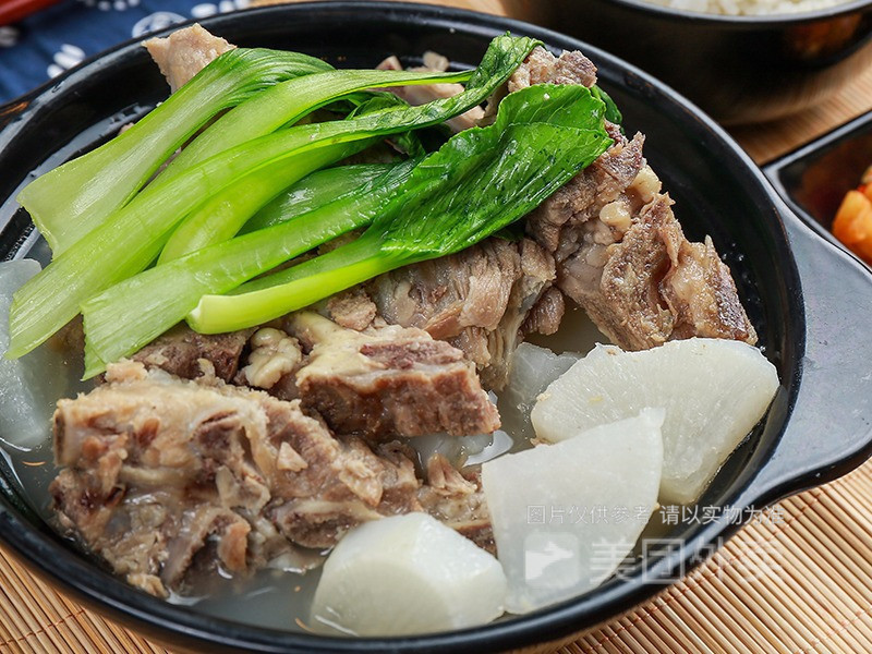 萝卜排骨饭图片