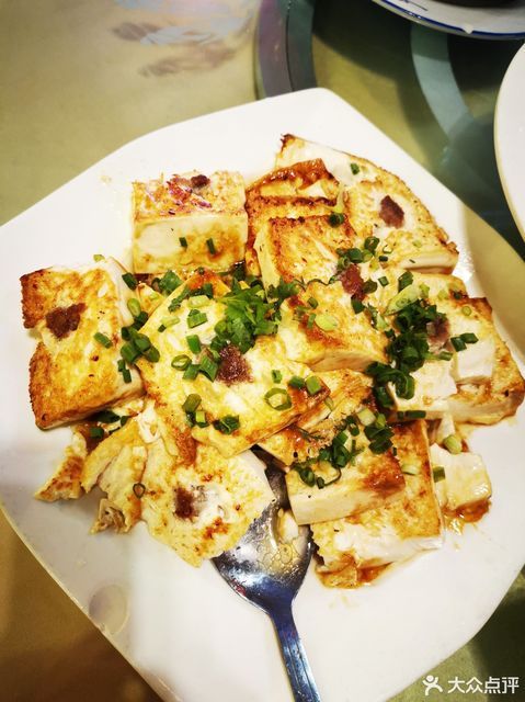 柴火煎酿吕田豆腐图片