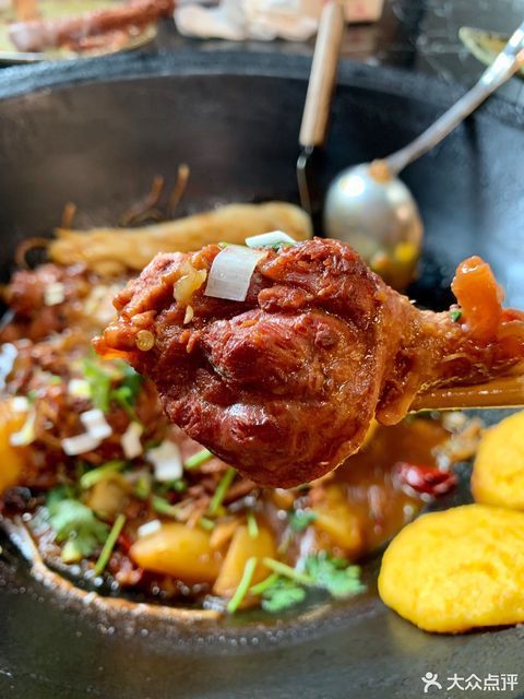 铁锅炖大鹅图片