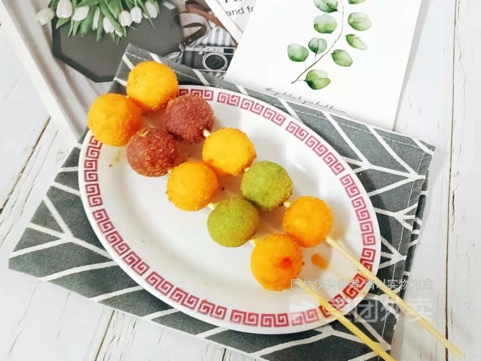 炸果蔬串图片