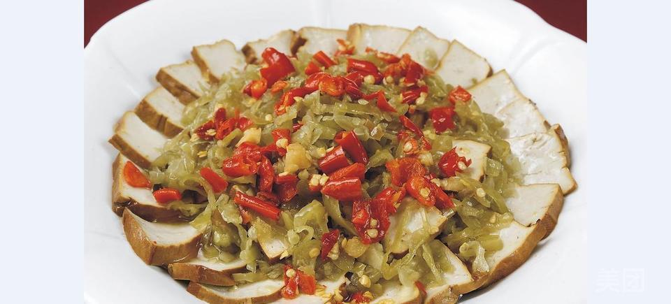 鲜椒蒸花石香干