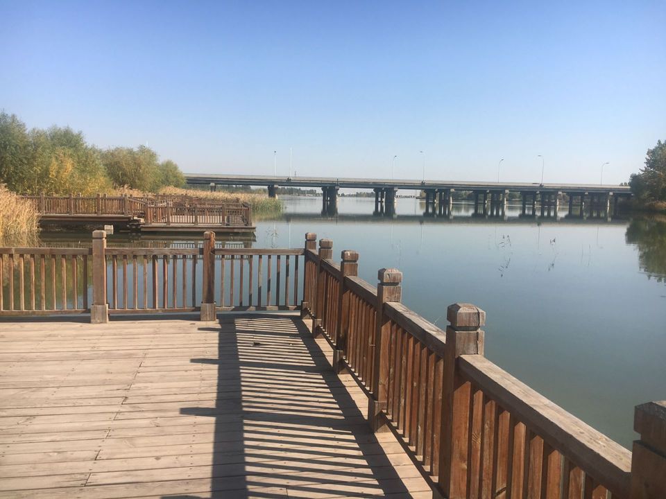 石家庄滹沱河景点图片
