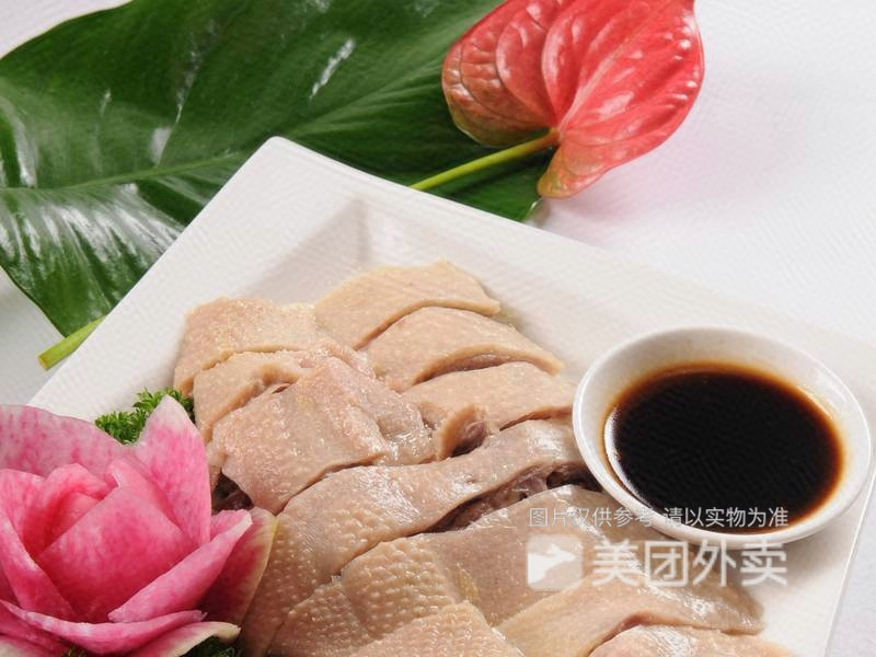 白切鹅饭图片