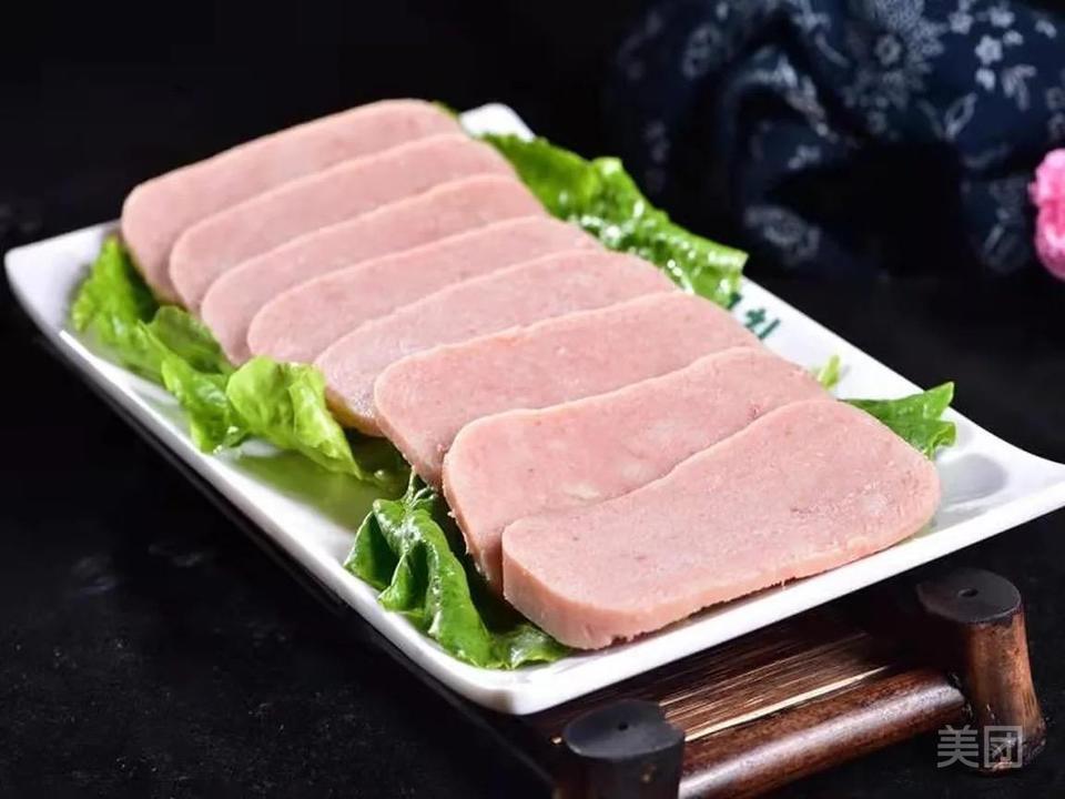 午餐肉图片