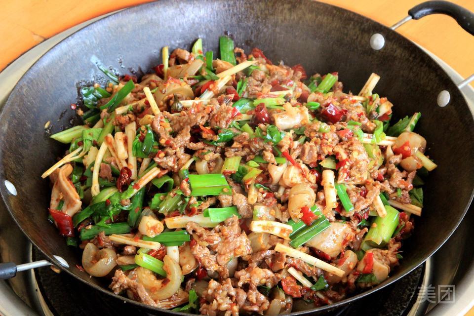 干锅马肉图片