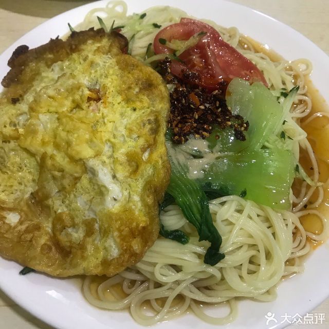 鸡蛋凉面图片