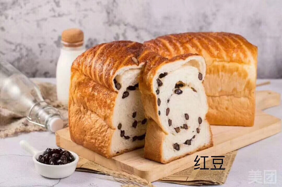 红豆手撕面包图片