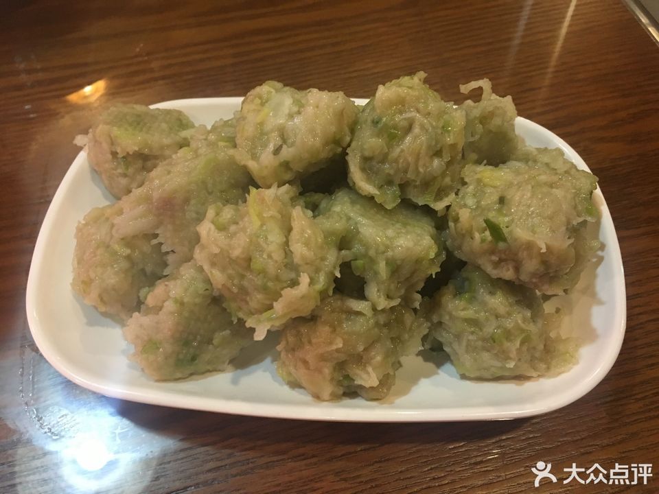 饭包肉丸图片