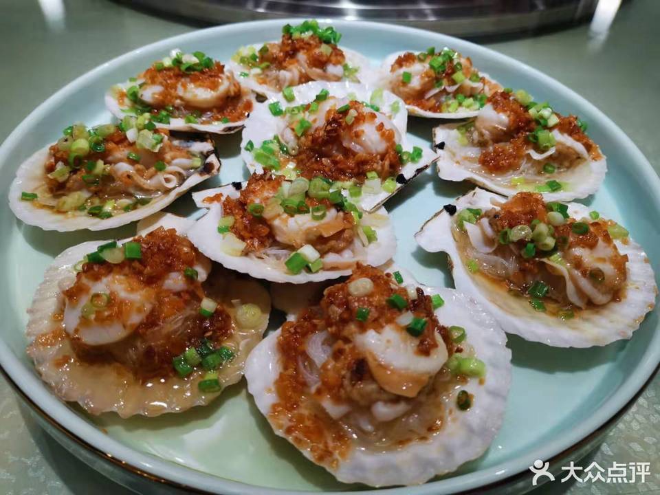 蒜蓉蒸夏日贝图片