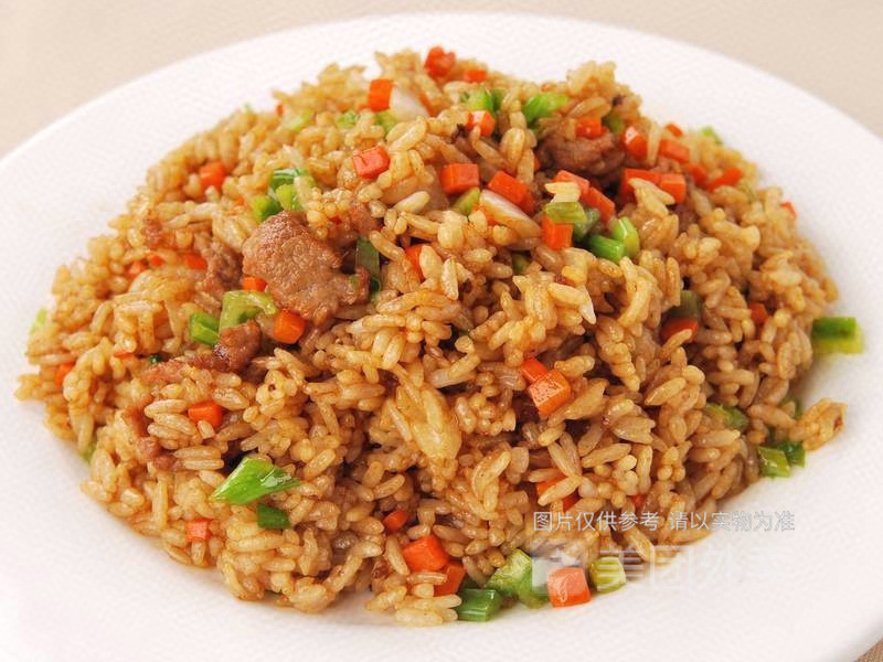 羊肉炒饭图片
