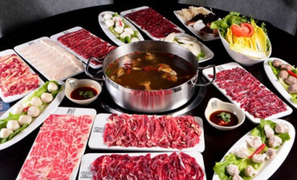 牛肉火锅图片