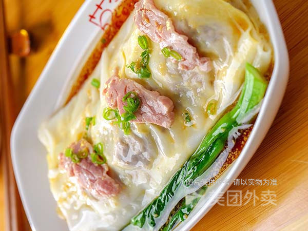 肉片蛋肠粉图片