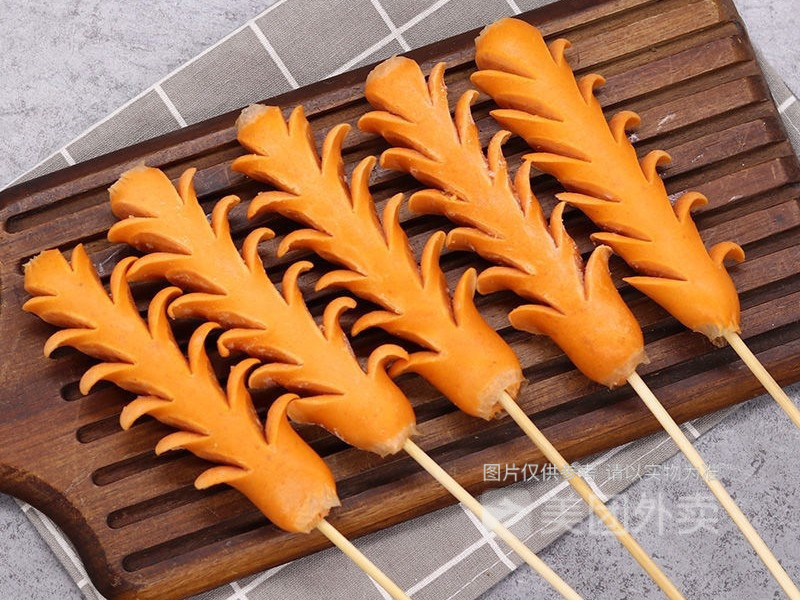 脆骨麦穗肠图片