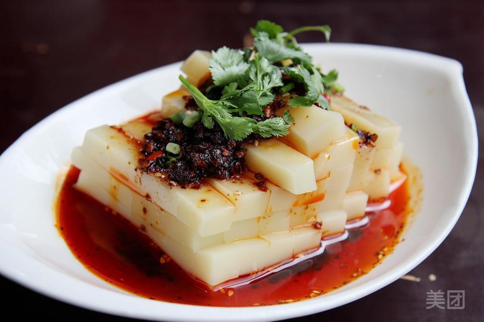 红油米豆腐图片