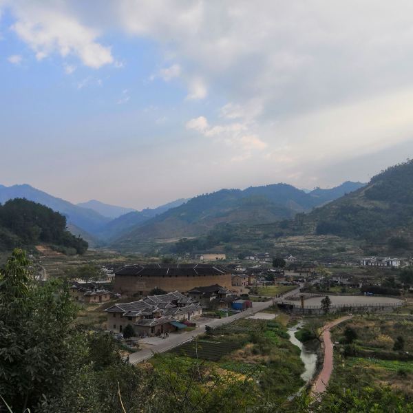 福建土楼博物馆南阳楼,宜居典范东阳楼三座土楼和周边的玄天阁,嘉应庙