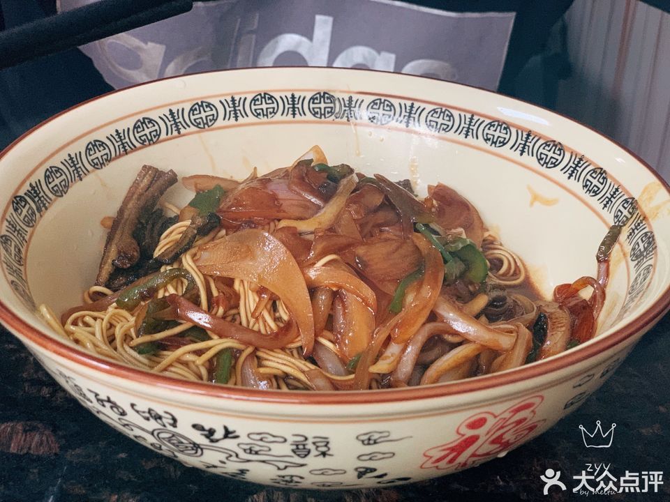 鳝丝干挑面图片