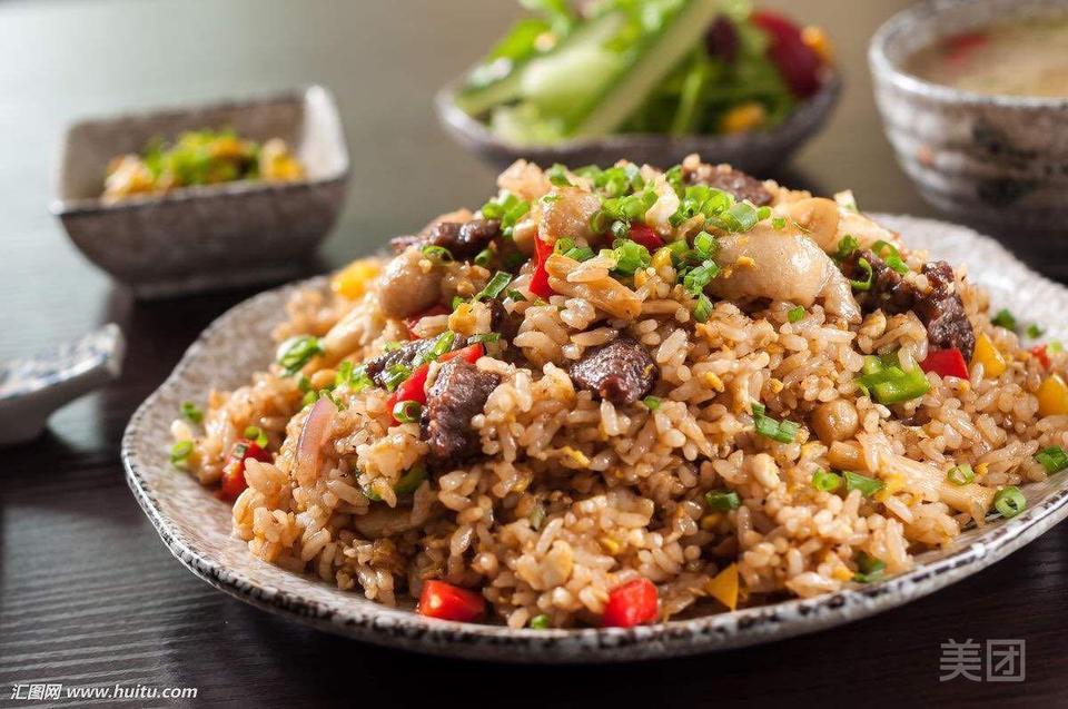 匠心牛肉炒饭图片