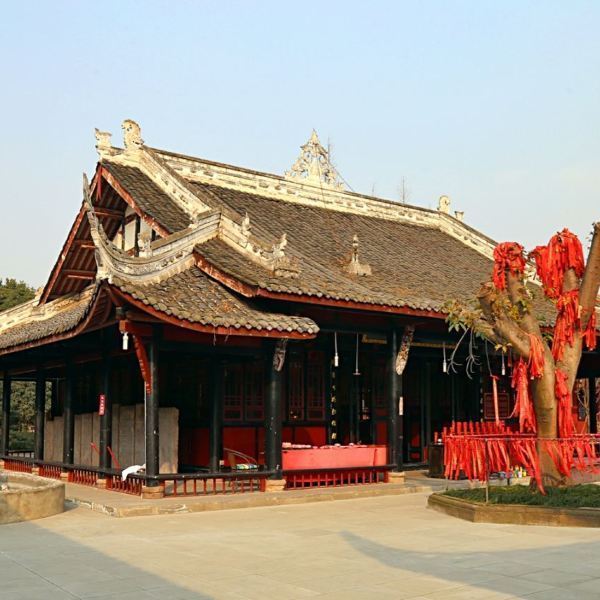 洛带古镇燃灯古寺