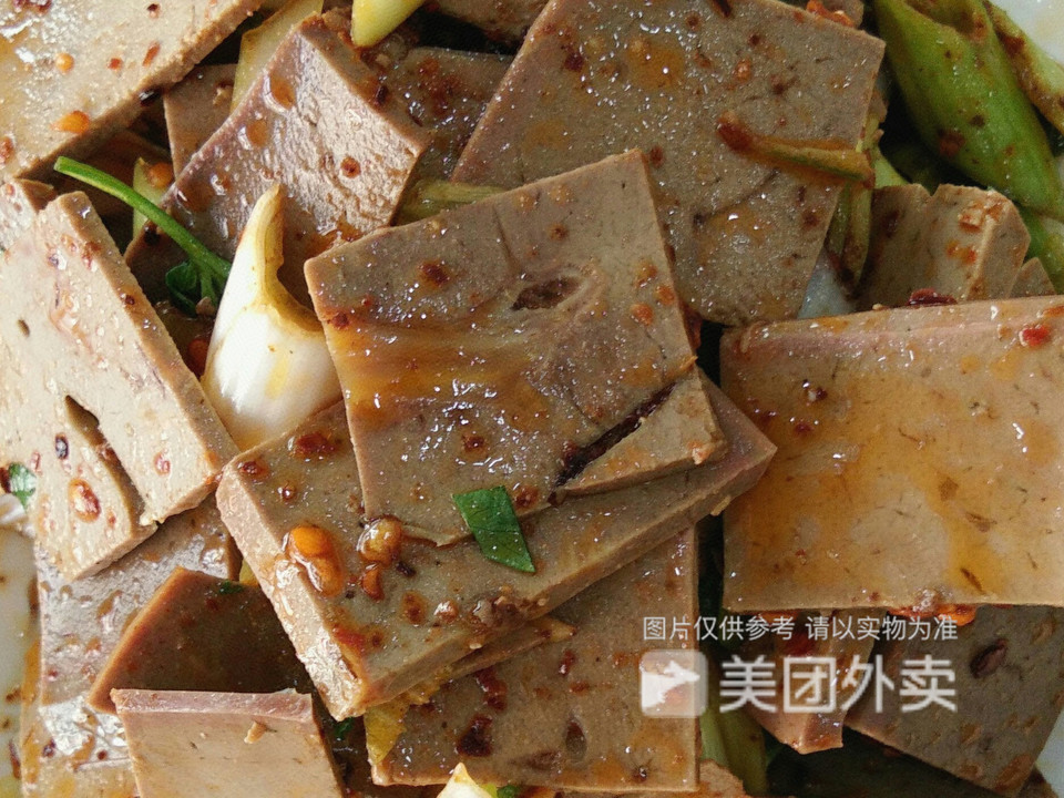 凉拌牛肝图片