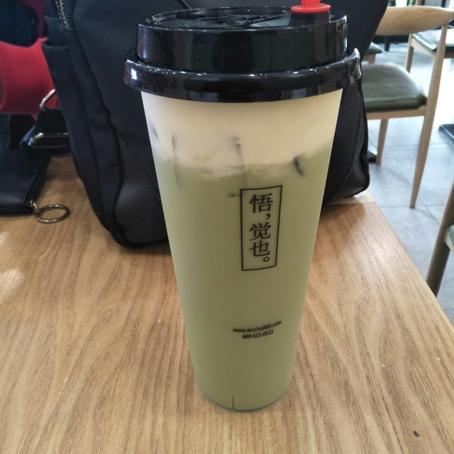 静冈抹茶芝士奶盖图片