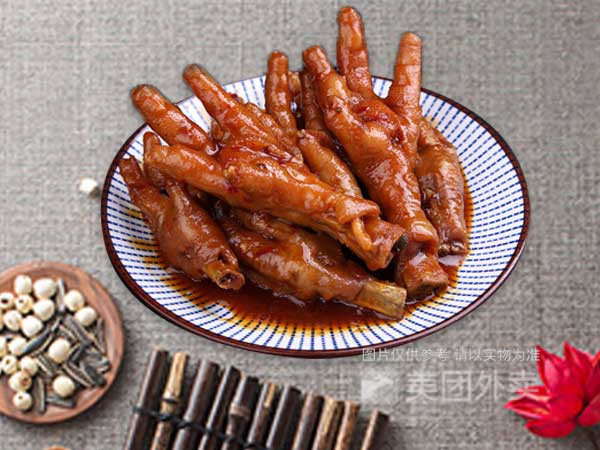 绝味鸡爪图片