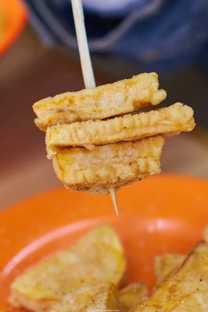 炸茄子推荐菜:阿姆食店位于中山市火炬开发区濠头二村涌口正街21号