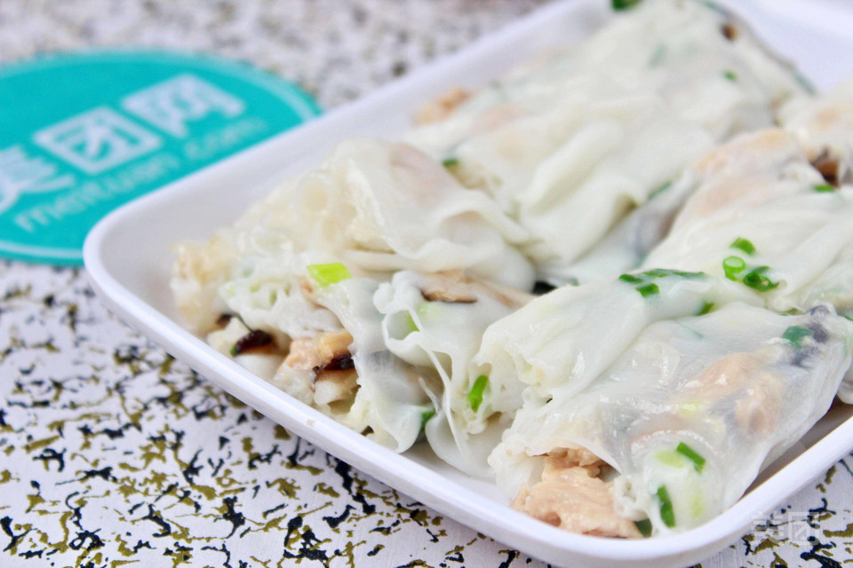 香菇瘦肉肠粉图片