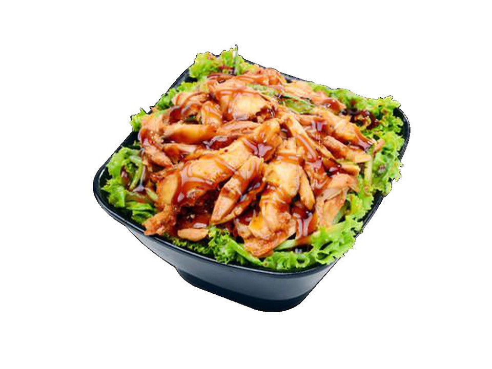 糖醋味烤肉拌饭图片