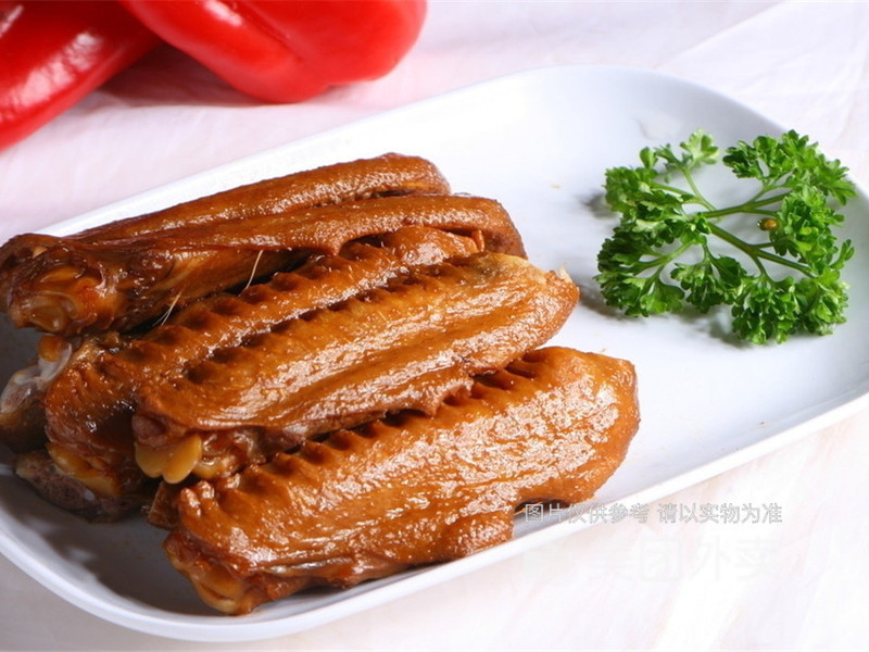 香辣鸭翅图片