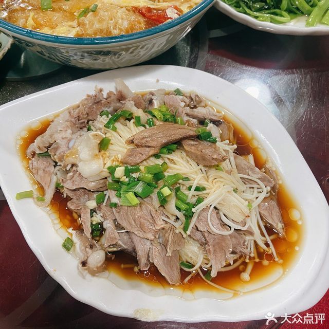 葱油夹骨肉图片