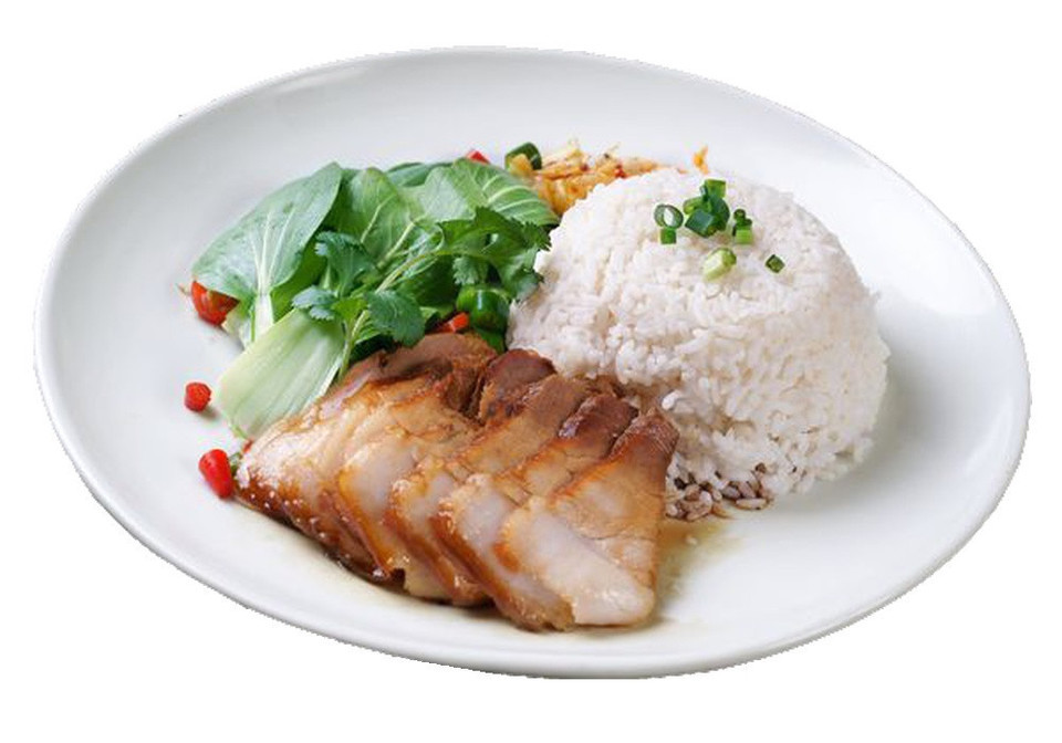 潮汕卤五花肉饭图片