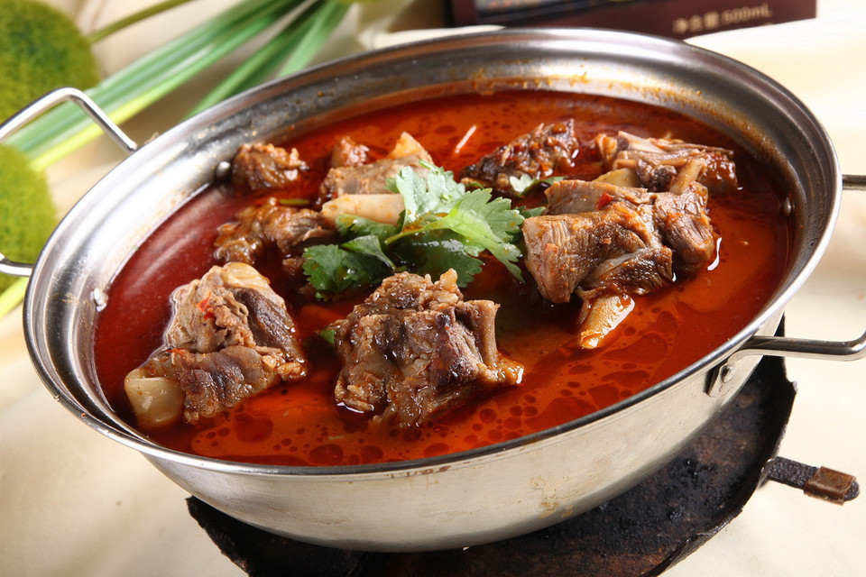 锅仔羊肉图片