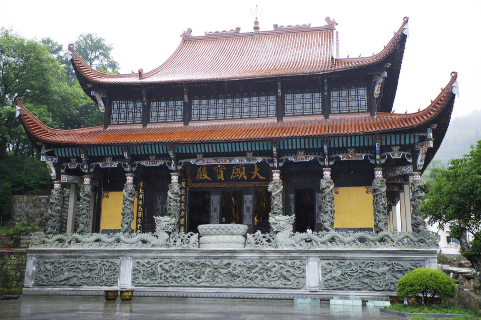 九华山地藏王圣像景区