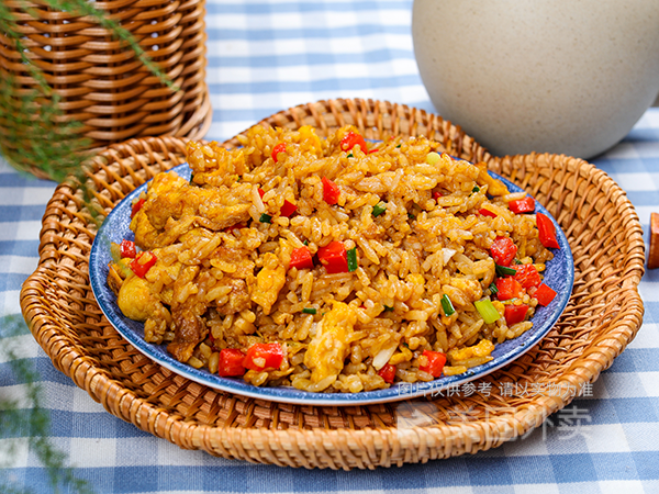里脊肉蛋炒饭图片