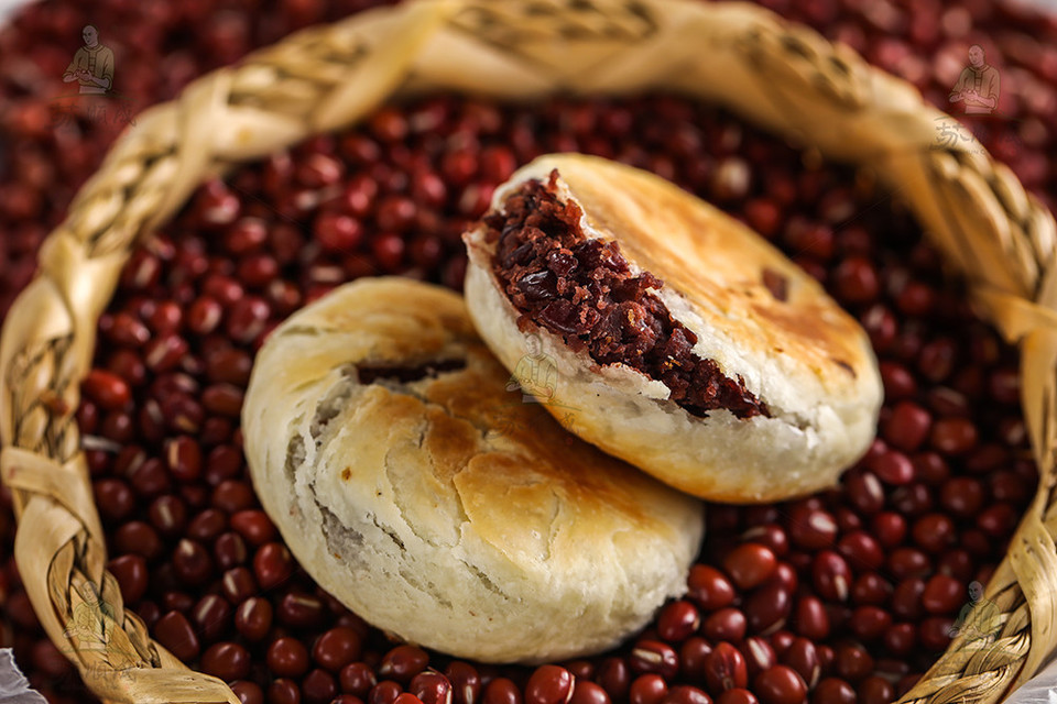 苏顺成纯红豆饼图片