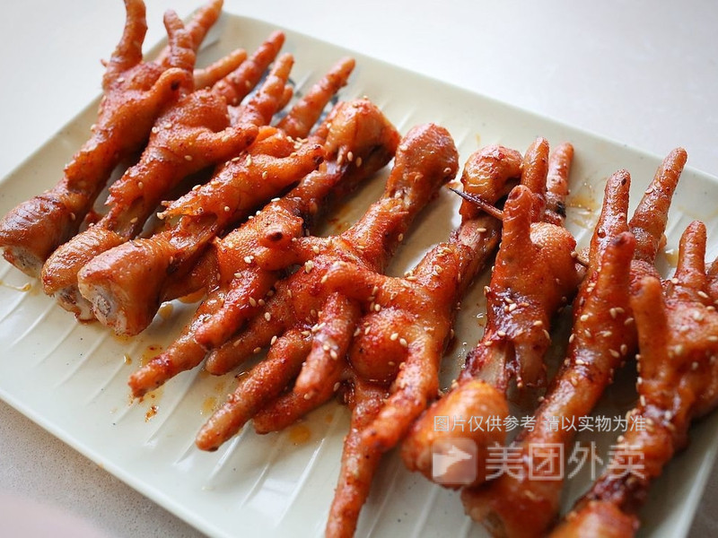 烤鸡手图片