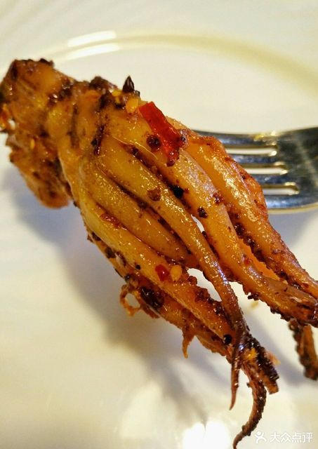 现烤鱿鱼头图片