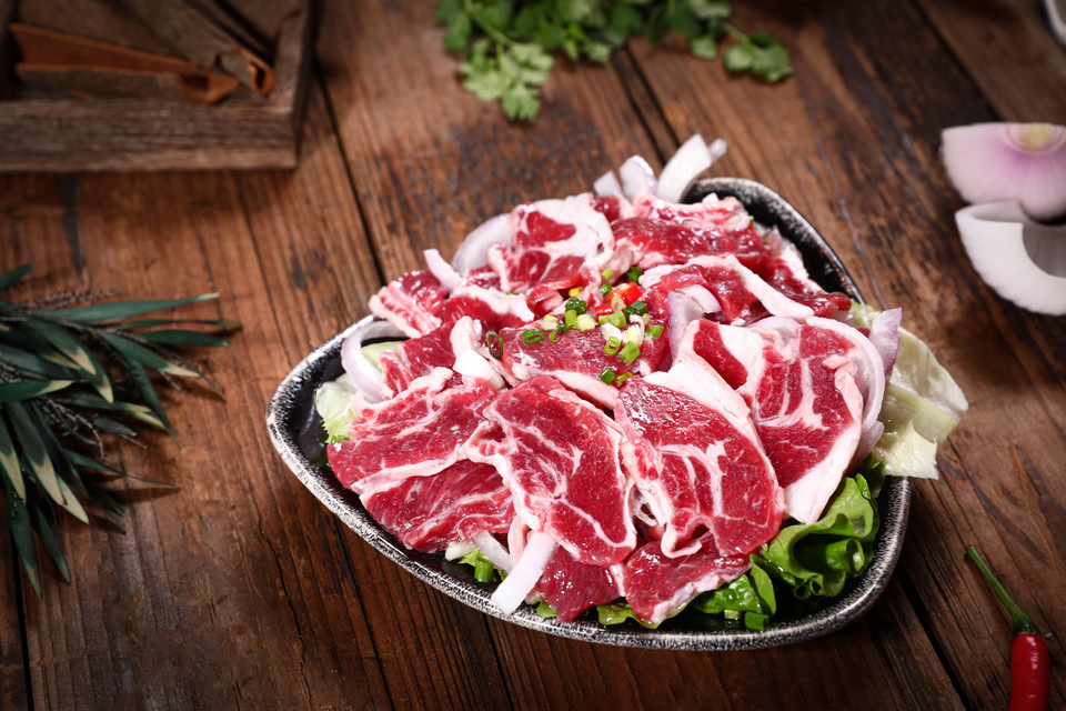 秘制烤牛肉图片