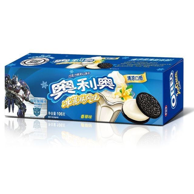 奥利奥冰淇淋夹心抹茶味图片