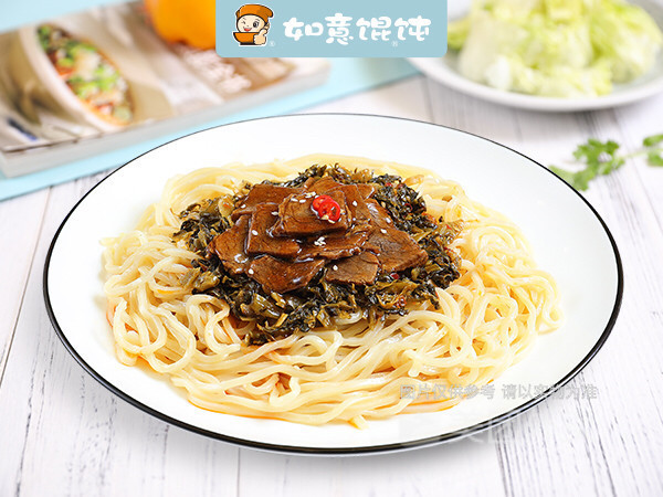 梅菜扣肉饭白菜鲜肉大馄饨推荐菜:如意馄饨位于盐城市滨海县景湖路