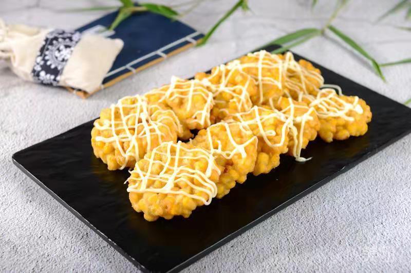 黄金玉米烙图片