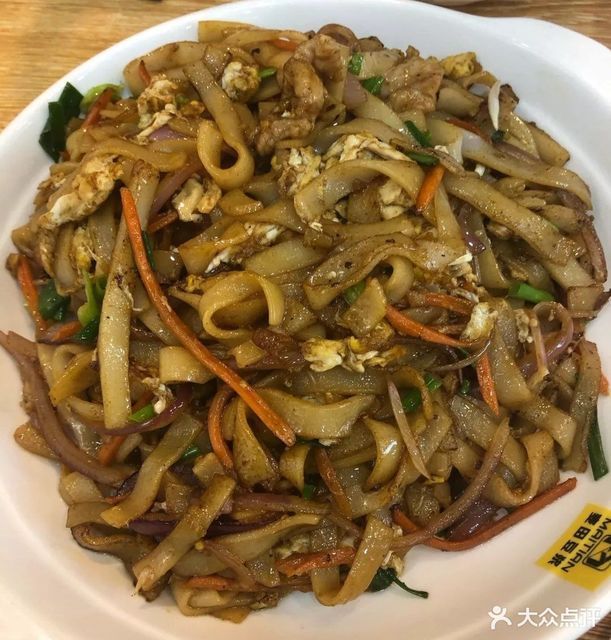 潮汕炒河粉图片