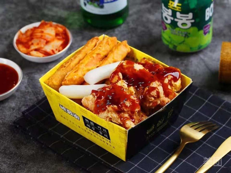 无骨炸鸡乐享单人尝鲜盒图片