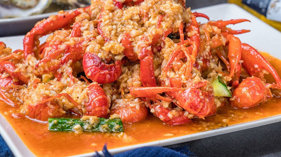 蒜香小龙虾2斤图片