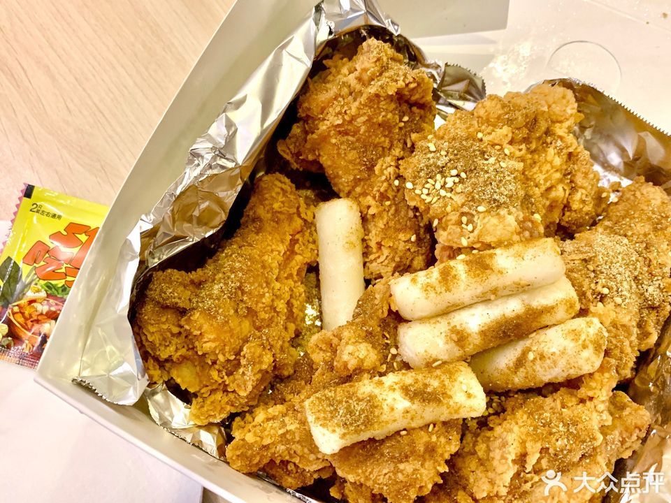 孜然味炸鸡图片