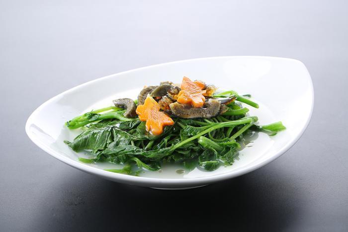 上汤皮蛋浸时蔬图片