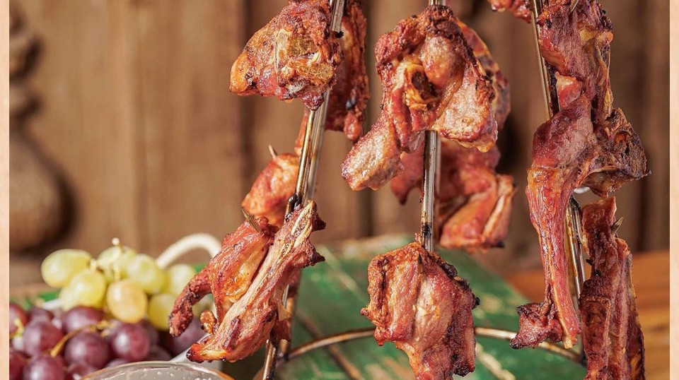 楼兰架子肉图片