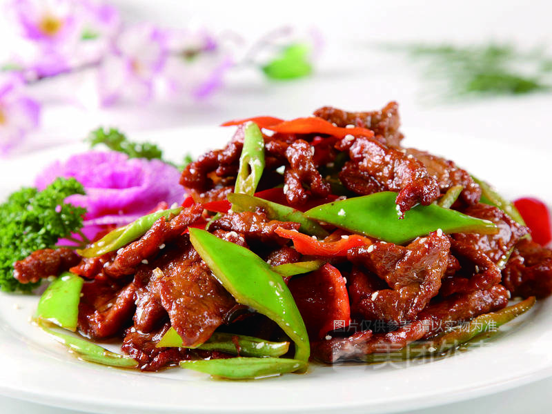 小炒蒙古肉图片