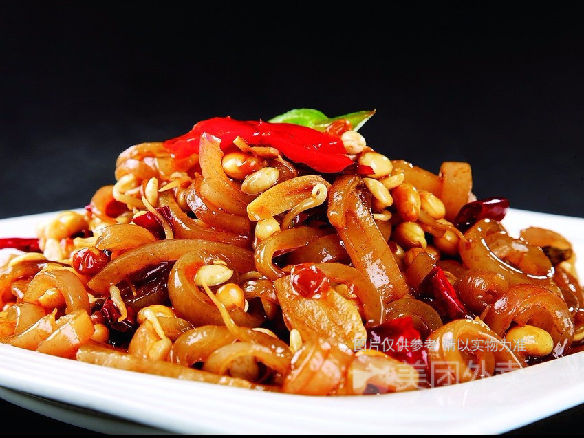 狗皮黄豆芽图片